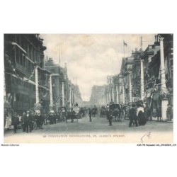 ASXP8-0521-ROYAUME-UNI - Coronation decorations - St jame's street