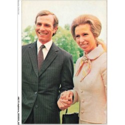 AMJP1-0082-ANGLETERRE - la princesse anne et son mari le lieutenant mark phillips