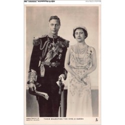AKBP3-0247-ROYAUME-UNI - their is majesties the king & queen