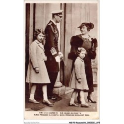 AKBP3-0243-ROYAUME-UNI - h-m king george VI - h-m queen elizabeth - h-r-h princess elizabeth - h-r-h pricess margaret ro