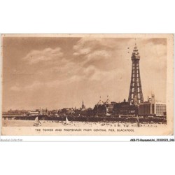 AKBP3-0227-ROYAUME-UNI - BLACKPOOL - the tower and promenade from central pier
