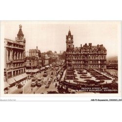 AKBP3-0211-ROYAUME-UNI - EDINBURGH - rinces street - east - from scott's monument