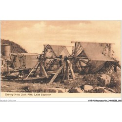 AVJP18-1006-ROYAUME-UNI - Drying nets - Jack fish - Lake superior