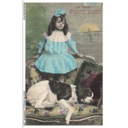 AXOP8-0910-ANIMAUX - Le toulon - Mon bon toutou de ta maitresse tu voudrais bien une caresse