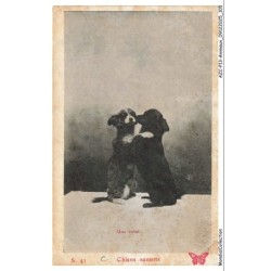 AZCP13-0938-ANIMAUX - Une valse - Chiens savants