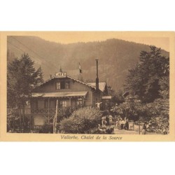 SUISSE VAUD -28925 VALLORBE CHALET DE LA SOURCE CAFE RESTAURANT