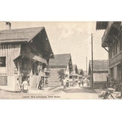 SUISSE -FG61299 LEYSIN RUE PRINCIPALE PETIT BAZAR