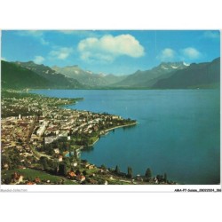 AMAP7-0695-SUISSE - VEVEY - la tour-de-peilz, lac léman en direction des alpes vaudoises