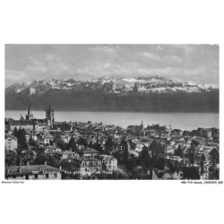 ARKP10-0663-SUISSE - LAUSANNE - vue générale et les Alpes