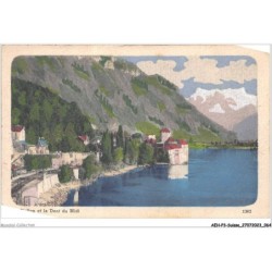 AEHP3-0225- SUISSE - CHILLON ET LA DENT DU MIDI