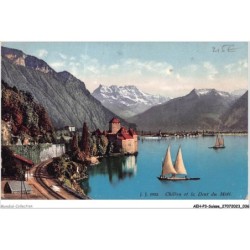 AEHP3-0211- SUISSE - CHILLON ET LA DENT DU MIDI