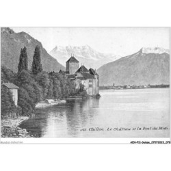 AEHP11-0976- SUISSE - CHILLON - LE CHÂTEAU ET LA DENT DU MIDI