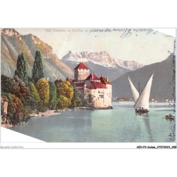 AEHP3-0222- SUISSE - CHÂTEAU DE CHILLON ET DENTS DU MIDI
