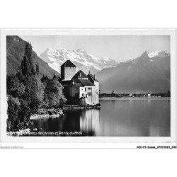 AEHP3-0213- SUISSE - CHÂTEAU DE CHILLON ET DENTS DU MIDI