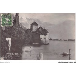 AEHP3-0194- SUISSE - CHÂTEAU DE CHILLON ET LES ALPES
