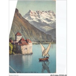 AEHP3-0224- SUISSE - CHILLON ET LA DENT DU MIDI