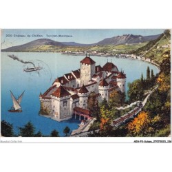 AEHP3-0261- SUISSE - CHÂTEAU DE CHILLON - TERRITET-MONTREUX