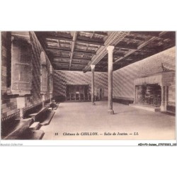 AEHP3-0248- SUISSE - CHÂTEAU DE CHILLON - SALLE DE JUSTICE