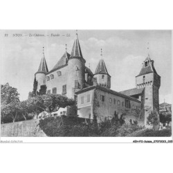 AEHP11-0954- SUISSE - NYON - LE CHÂTEAU - FACADE