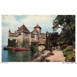 ARKP10-0653-SUISSE - CHILLON-MONTREUX - Le chateau vu du Sud