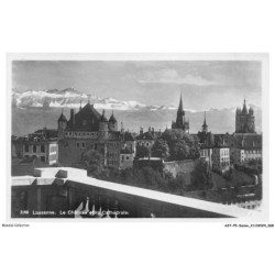 ASTP5-0297-SUISSE - LAUSANNE - Le chateau et la cathédrale