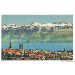 ARKP8-0544-SUISSE - LAUSANNE - vue générale et Alpes de Savoie