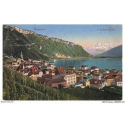 ARKP9-0575-SUISSE - MONTREUX - Montreux et la dent du Midi