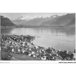 AMBP2-0115-SUISSE - MONTREUX - vue générale et dents du midi