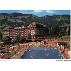 AMAP7-0691-SUISSE - VILLARS - la piscine et le villars-parc