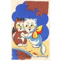 CHATS -MK41570 DOUX SERMENTS DEUX CHATS