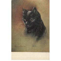 CHATS AC-MK962 UN CHAT NOIR MINNIE KEENE