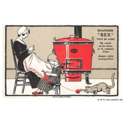BY-BFP2-1081-CHAT - BUANDERIE REX TOUT EN ACIER - PUBLICITE