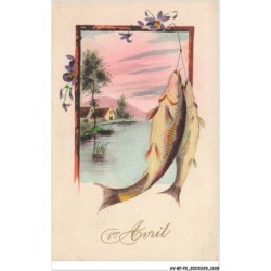 AV-BFP2-0801 - ANIMAUX - Poissons - 1er avril - M.G.A.