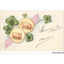 AV-BFP2-0730 - ANIMAUX - Cochons et Trèfles