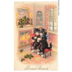 CD-BFP1-1029-CHAT - Bonne année