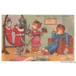 BY-BFP2-1116-CHAT - AH - IL FAUT S'EN DONNER DU MAL POUR ETRE ELEGANT
