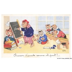 BY-BFP2-1129-CHAT - CHACUN S'AMUSE COMME IL PEUT - LUCE ANDRE