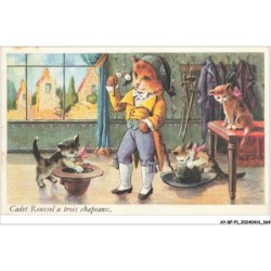 AY-BFP1-0183-CHAT - CADET ROUSSEL A TROIS CHAPEAUX - Chats habillés