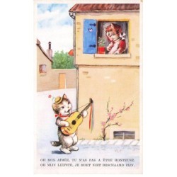 CHAT -35286 CHATS CAT KATZE CHATS HUMANISES OH MON AIMEE SERENADE