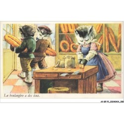 AY-BFP1-0180-CHAT - LA BOULANGERE A DES ECUS - Chats habillés