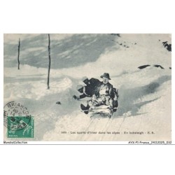 AYXP1-0017-05 - BRIANCON - les sports d'hiver dans les alpes - en bobsleigh
