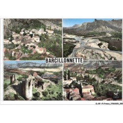 CL-BFP1-0180-05 - BRUNISSARD - Vue générale - Le pont sur la durance - Chateau déodal de vitrolles - L'église