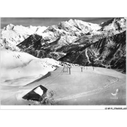 CJ-BFP1-0312-05 - En avion au-dessus de - MONTGENEVRE - Le télé-siège du chalvet et vue sur l'italie