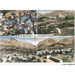 CJ-BFP1-0287-05 - En avion au-dessus de - SAINT-BONNET-en-CHAMPSAUR - Vue générale