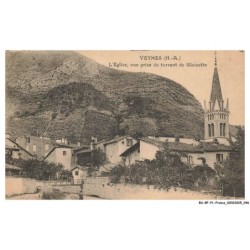 BX-BFP1-0024-05 - VEYNES - L'église - Vue prise du torrent de glaizette