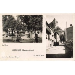 05 ORPIERRE AA-DC193 LA PLACE ET LA RUE DU BARRY