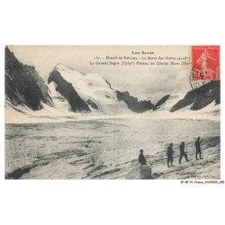CF-BFP1-0105-05 - Les alpes - Massif du - PELVOUX - La barre des ecrins - La grande sagne - Plateau du glacier blanc