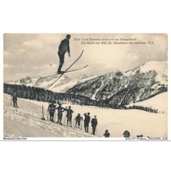 AYUP7-0496-05 - BRIANCON - Les sports d'hiver en dauphiné - Un saut en ski 26 metres