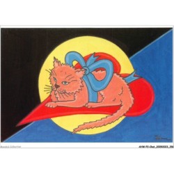 AHWP2-0219 - CHAT - amour félin - chatte d'amour aux yeux d'amande