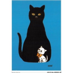 AHWP2-0194 - CHAT - les chats - illustrateur f castan
